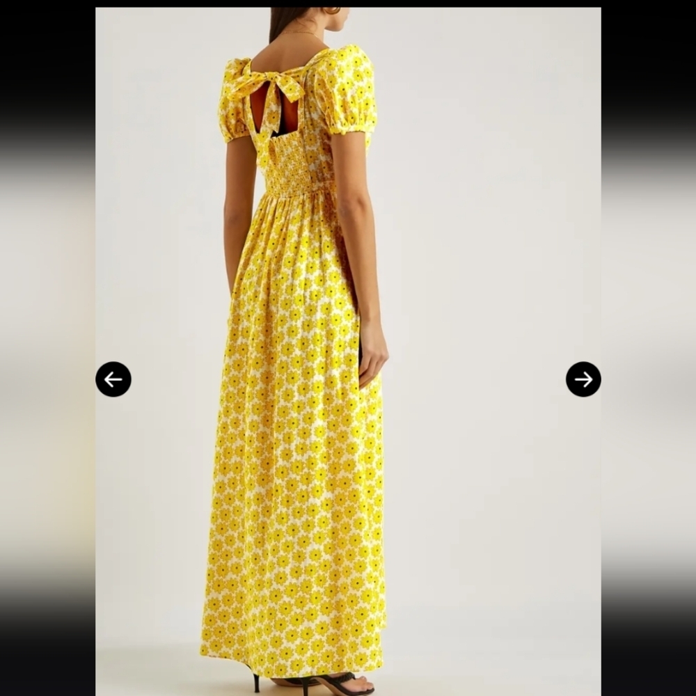 Diane Von Furstenberg Poppy Maxi Dress In Daisy Dot - Picture 5 of 12